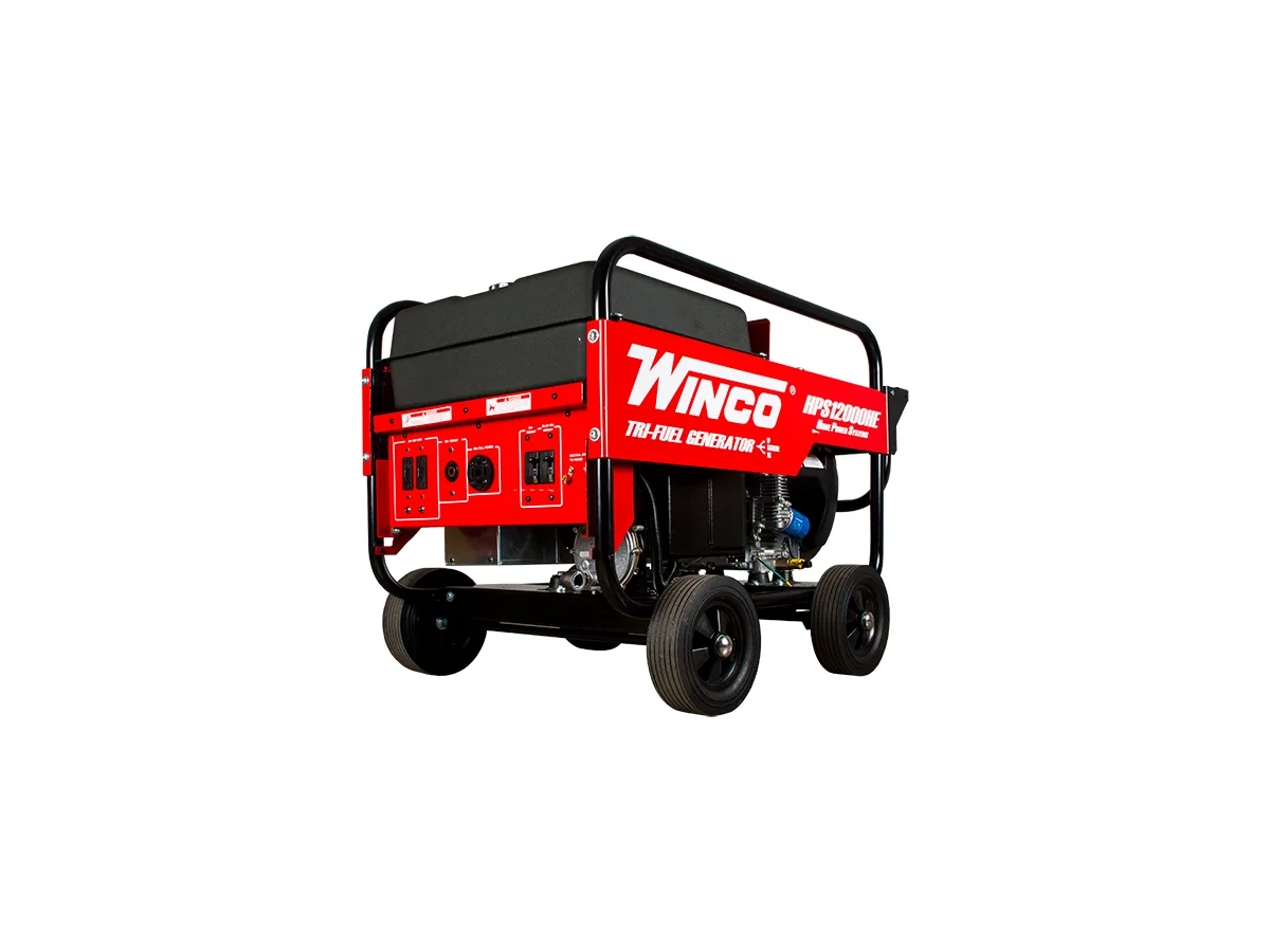 Winco HPS Tri-Fuel Series — product line overview
