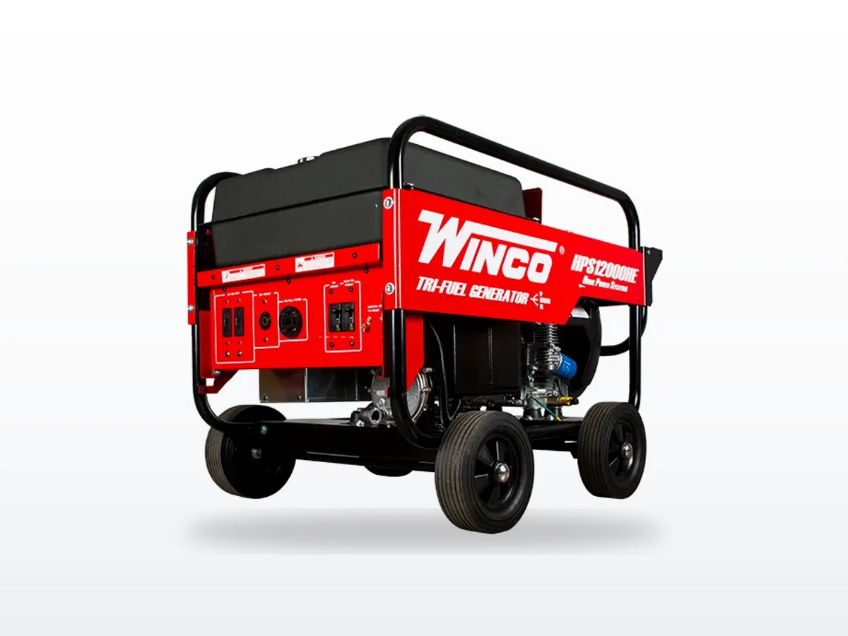Winco Winco HPS12000HE generator — specifications and details