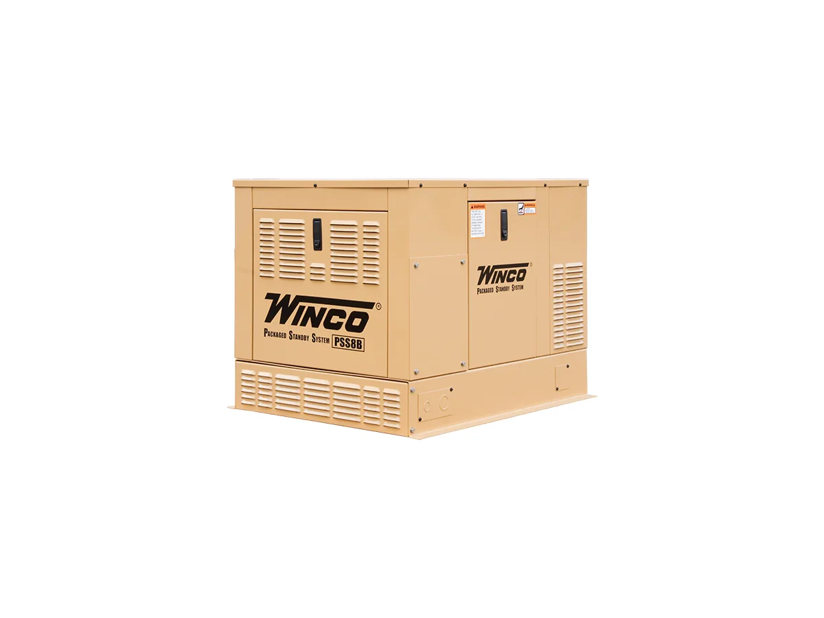 Winco Winco PSS8B2W generator — specifications and details