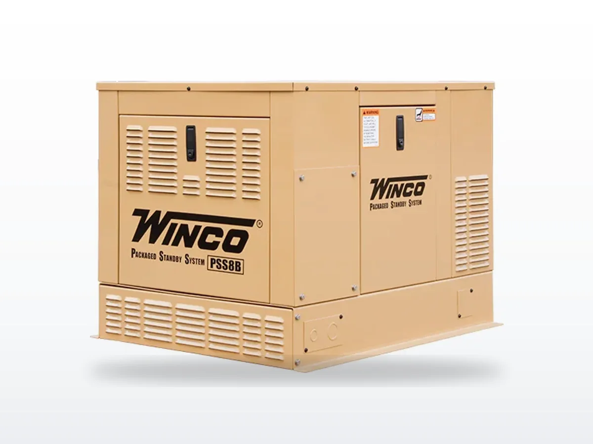 Winco Winco PSS8B2W 8.4 kW air-cooled standby generator
