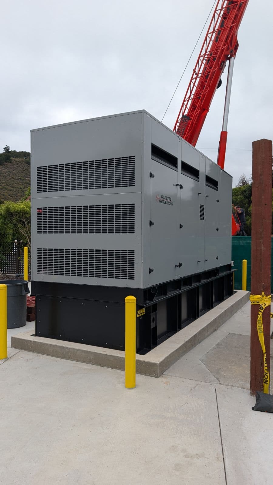 600 kW Gillette Diesel Generator for a Premier California Hotel