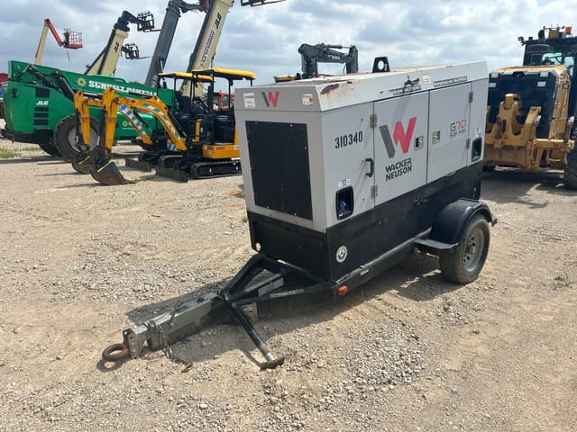 2022 Wacker Neuson G70 72 kVA Mobile Generator Set - alternate view