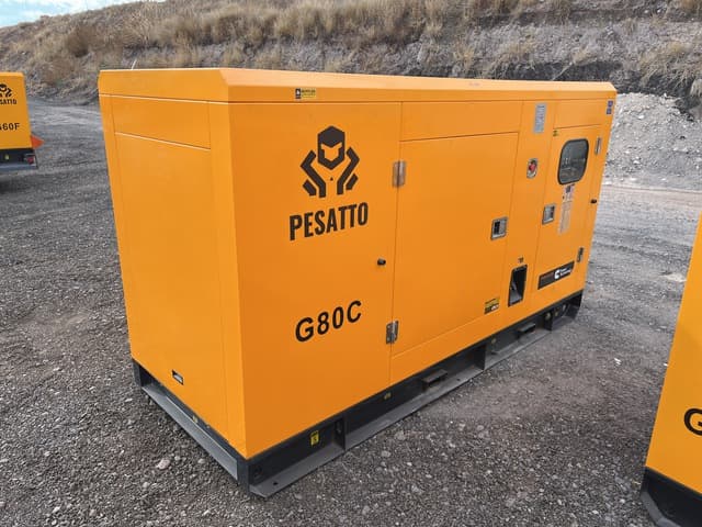 2025 Pesatto G80C 100 kVA Skid-Mounted Generator Set (Unused) - alternate view