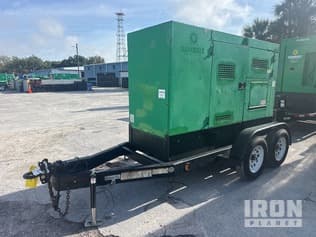 2017 Multiquip Whisperwatt DCA-70SSIU4F 56 kW Mobile Generator Set