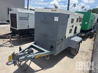 2018 Atlas Copco QAS70T4FEB 56 kW Mobile Generator Set