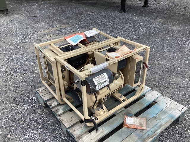 (2) Dewey MEP-531A 2kW Generator Sets - alternate view