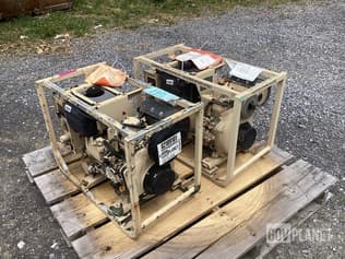 (2) Dewey MEP-531A 2kW Generator Sets