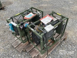 (2) Dewey MEP-531A 2kW Generator Sets