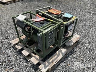 (2) Dewey MEP-531A 2kW Generator Sets