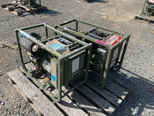 (2) Dewey MEP-531A 2kW Generator Sets - alternate view