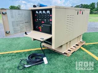 25kW Diesel Generator w/ Power Distribution Cords