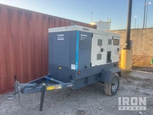 2022 Atlas Copco QAS70IDFT4 56 kW Mobile Generator Set