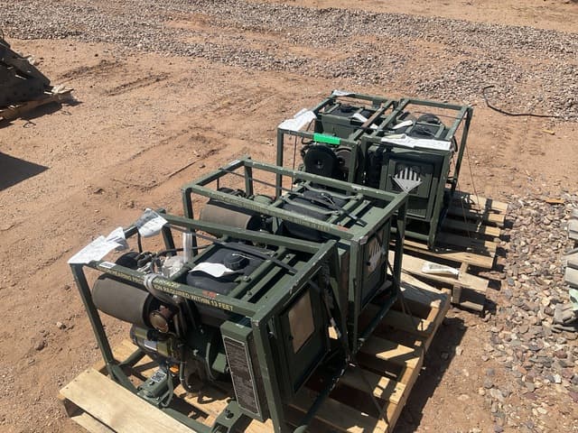 (4) Dewey MEP-501A 2kW Diesel Engine Generator Sets - alternate view