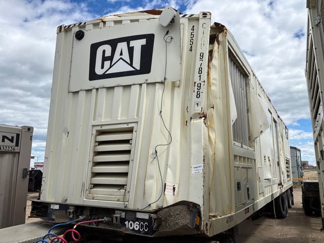 2014 Cat XQ1475G 1175 kW Mobile Generator Set (Inoperable) - alternate view