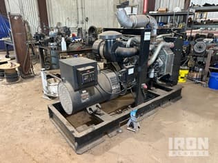 2017 Meccalte 180 kW Skid-Mounted Generator Set