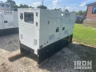 2026 World Class 80KW 80 kW Skid-Mounted Generator Set (Unused)