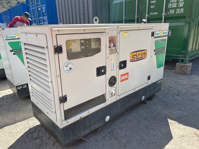 2020 Green Power GP22S/PW-N-6 20.5 kVA Skid-Mounted Generator Set - alternate view