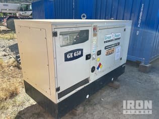 2020 Green Power GP 84 S/I-N-6 75 kVA Skid-Mounted Generator Set