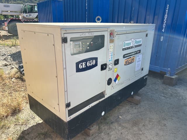 2020 Green Power GP 84 S/I-N-6 75 kVA Skid-Mounted Generator Set - alternate view