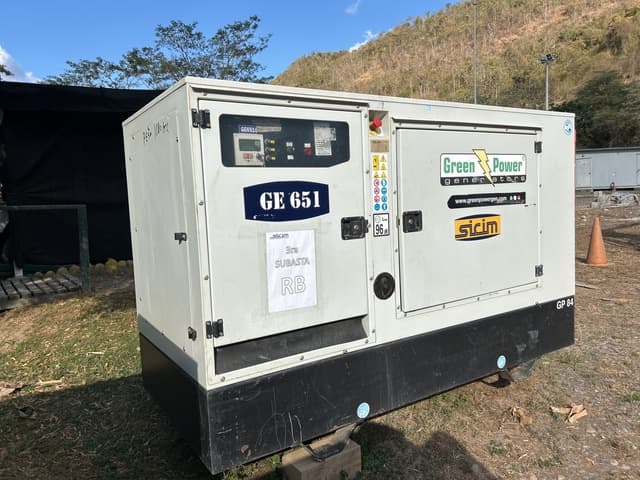 2020 Green Power GP 84 S/I-N-6 75 kVA Skid-Mounted Generator Set - alternate view