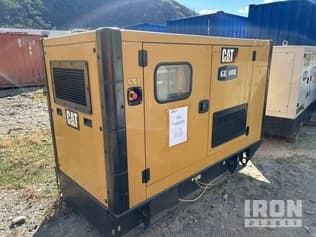 2016 Cat DE50-CB 50 kVA Skid-Mounted Generator Set