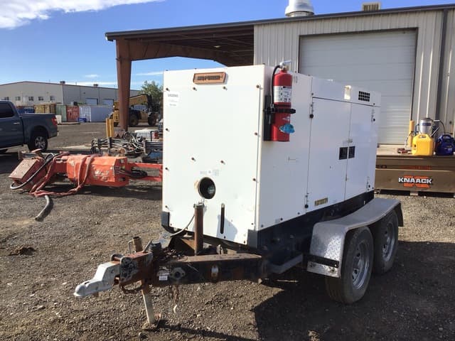 Whisperwatt 60 kVA Mobile Generator Set - alternate view