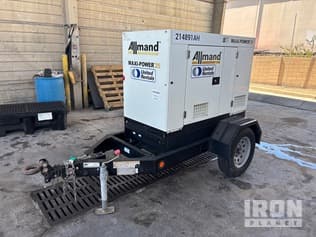 2018 (unverified) Allmand MP25 25 kVA Mobile Generator Set