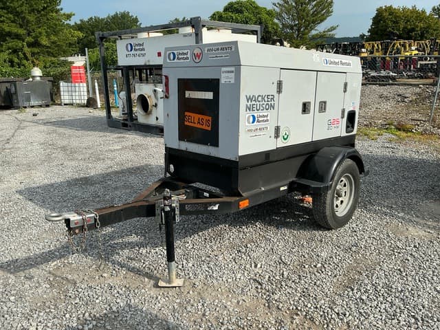 2019 Wacker Neuson G25 T4F 19.5 kW Mobile Generator Set - alternate view