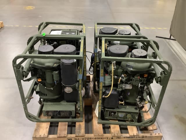 (4) Dewey MEP-531A 2kW Generator Sets - alternate view