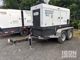 2017 Wacker Neuson G70 58 kW Mobile Generator Set