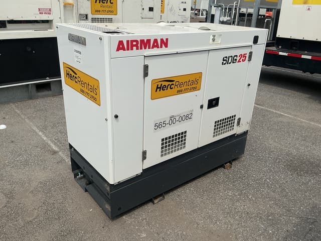 2021 (unverified) Airman SDG25S-8E1 25 kVA Skid-Mounted Generator Set (Inoperable) - alternate view