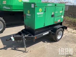2019 Multiquip DCA25SSIU4FSG 20 kW Mobile Generator Set (Inoperable)