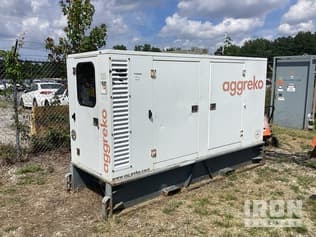 Aggreko 143 kW Skid-Mounted Generator Set