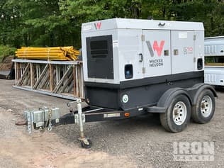 2019 Wacker Neuson G70 58 kW Mobile Generator Set