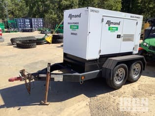 2017 Allmand MP40-8B1 38 kW Mobile Generator Set (Inoperable)
