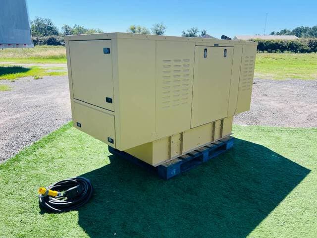 25kW Diesel Generator Set w/ Power Distribution Cord - alternate view