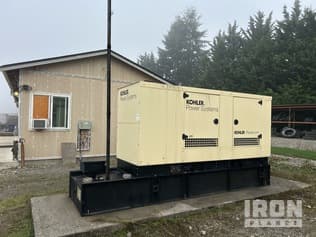 2014 Kohler 125RE0ZJG 124 kW Skid-Mounted Generator Set