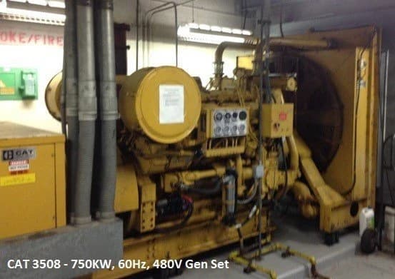 Caterpillar 3508 - 750 Kw Diesel Generator