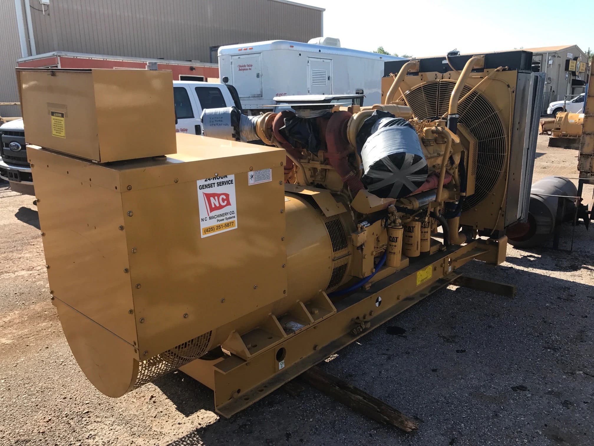 Caterpillar 3412 - 600 KW Diesel Generator