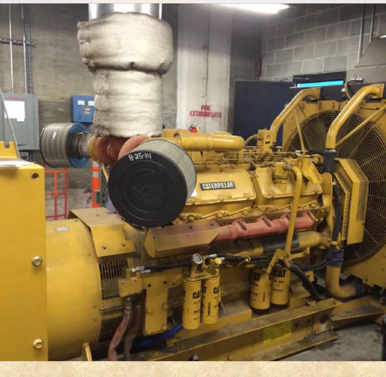 Caterpillar 3412 - 600 KW Diesel Generator