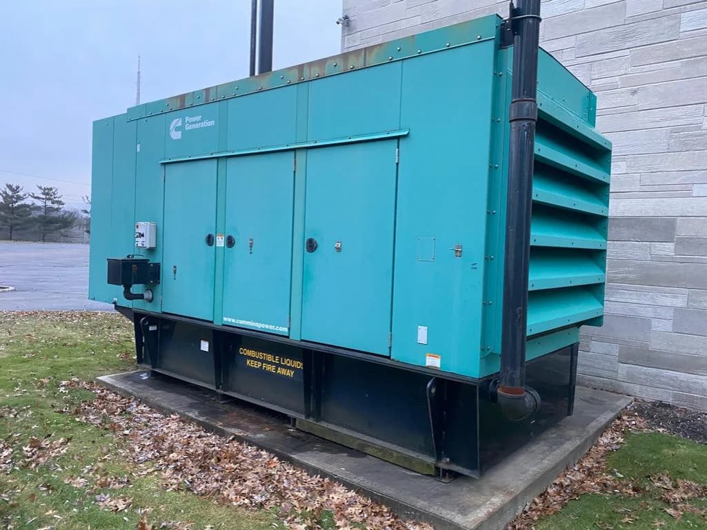 Cummins QSX15-G9 - 400kW Tier 2 Diesel Generator Set