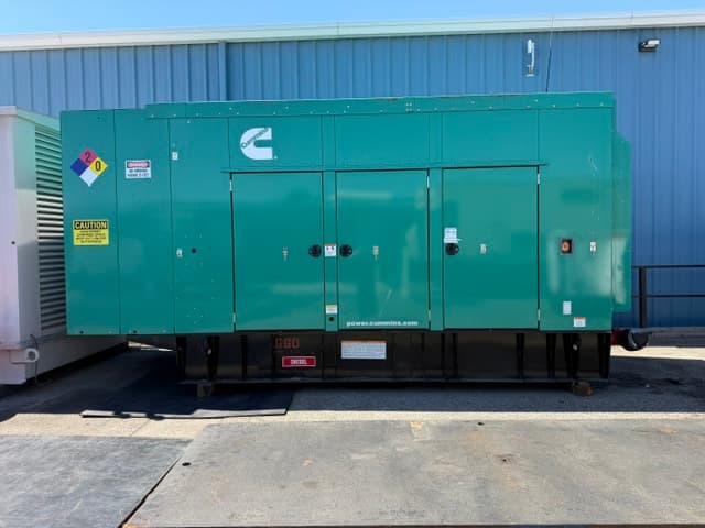 Cummins DFEK / QSX15 - 500KW Tier 2 Diesel Generator Set