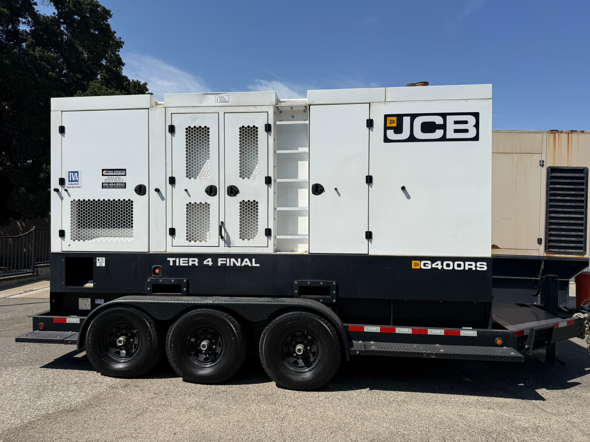 JCB G400RS - 350KW Tier 4 FINAL Diesel Power Module