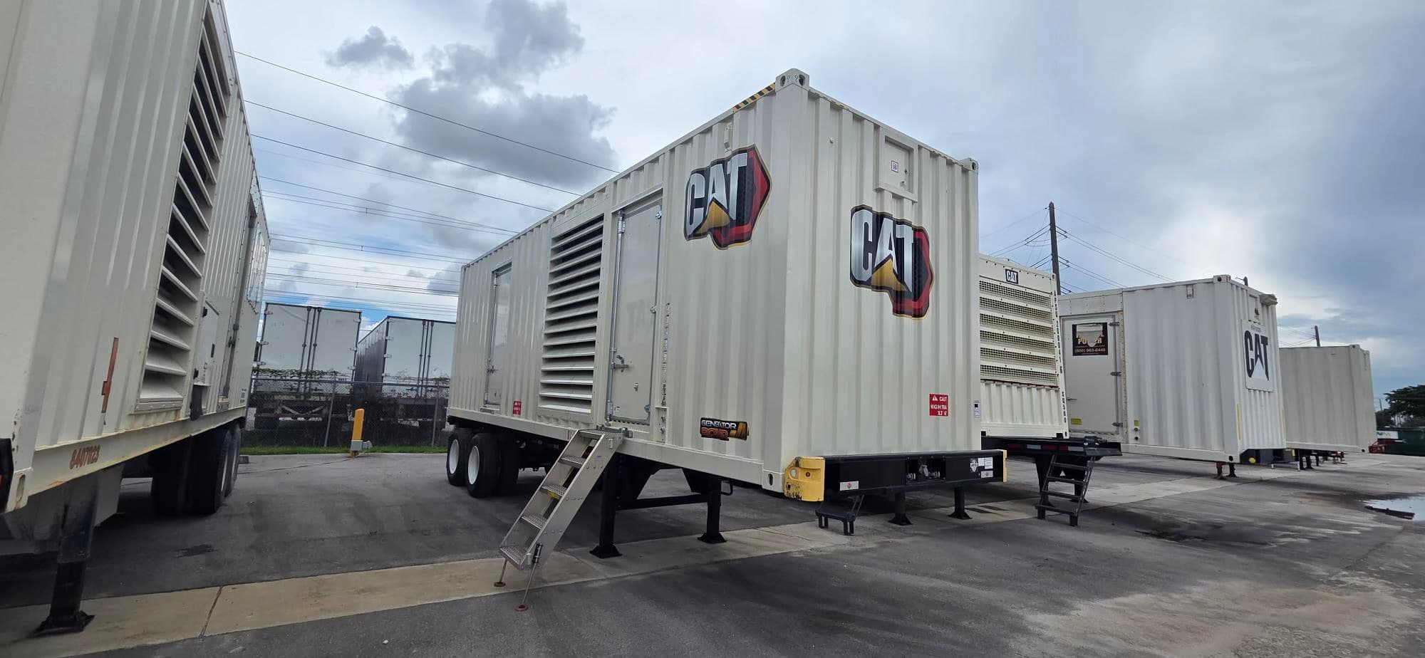 Cat XQ1000 - 1000KW Tier 2 Diesel Power Module - Low Hours