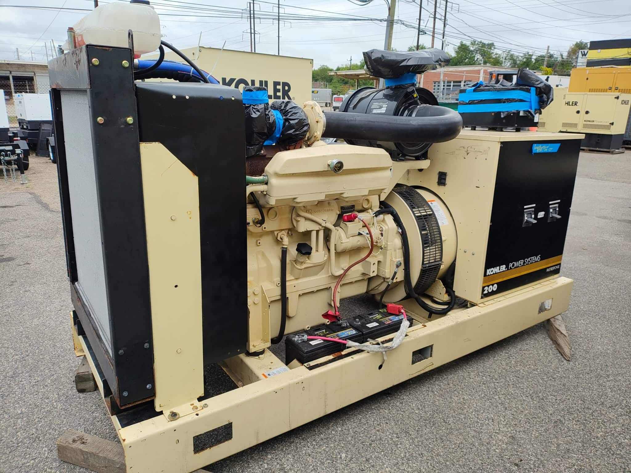 Used 175 kW Kohler 200ROZJ Diesel Generator