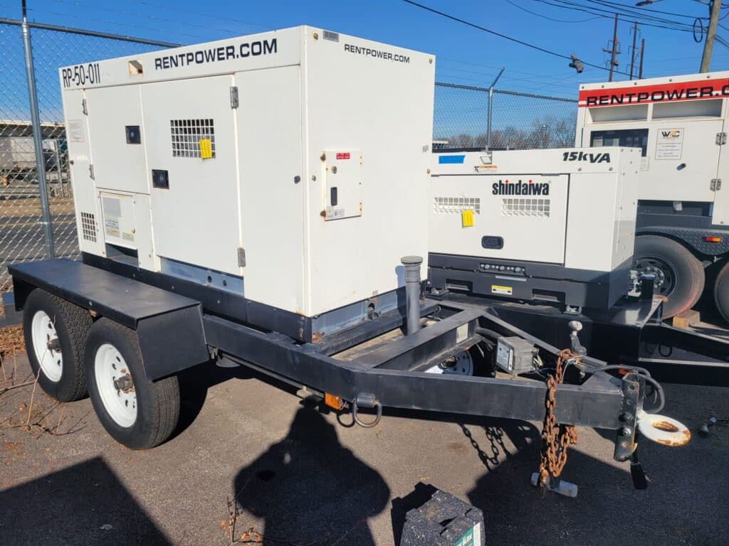 Used 50 kW Airman SDG65S Portable Diesel Generator – EPA Tier 2 - Woodstock Power inventory photo