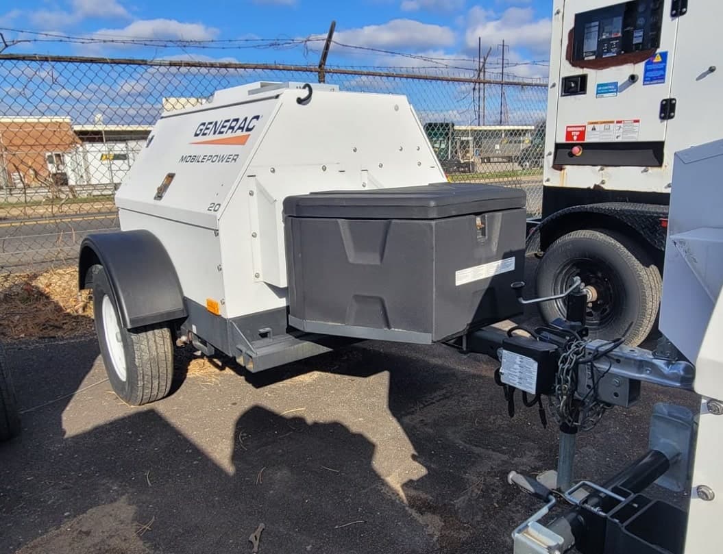 Used 20 kW Generac MLG20 Portable Diesel Generator – EPA Tier 4i - Woodstock Power inventory photo