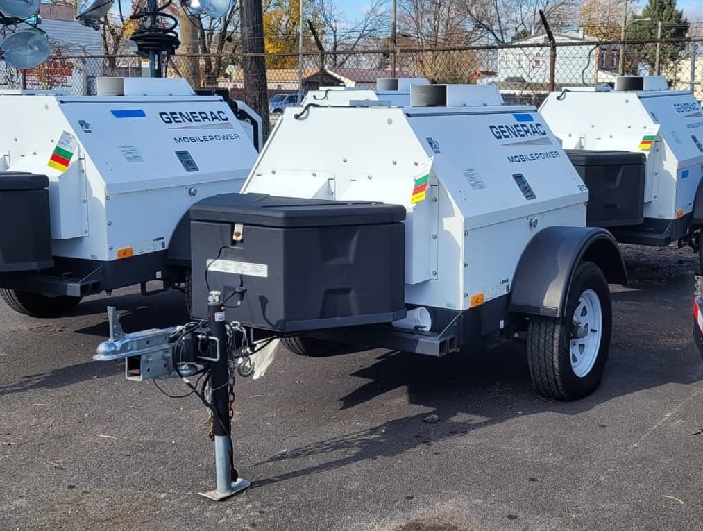 Used 20 kW Generac MLG20 Portable Diesel Generator – EPA Tier 4i - Woodstock Power inventory photo