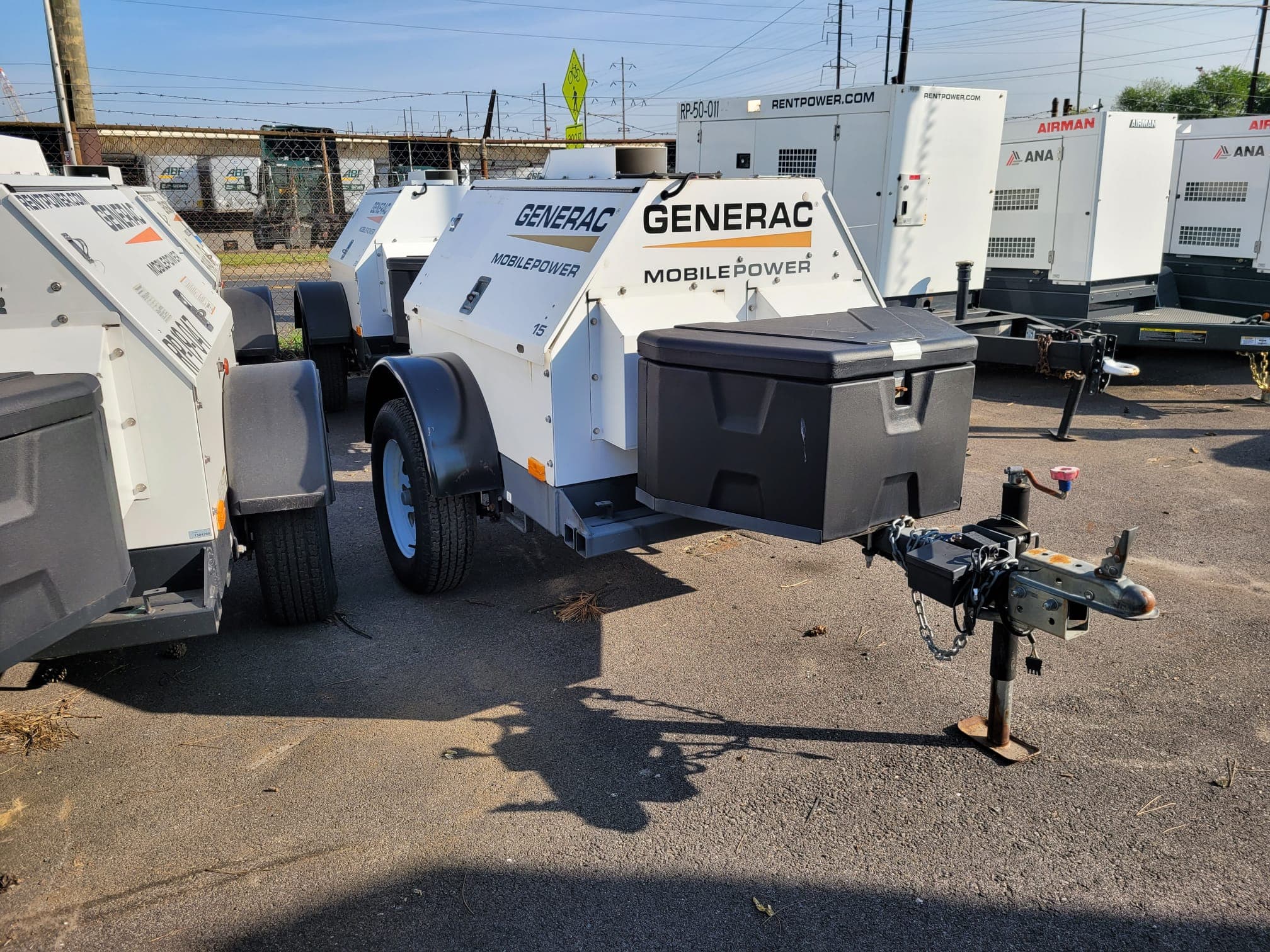 Used 13 kW Generac MLG15 Portable Diesel Generator - EPA Tier 4i