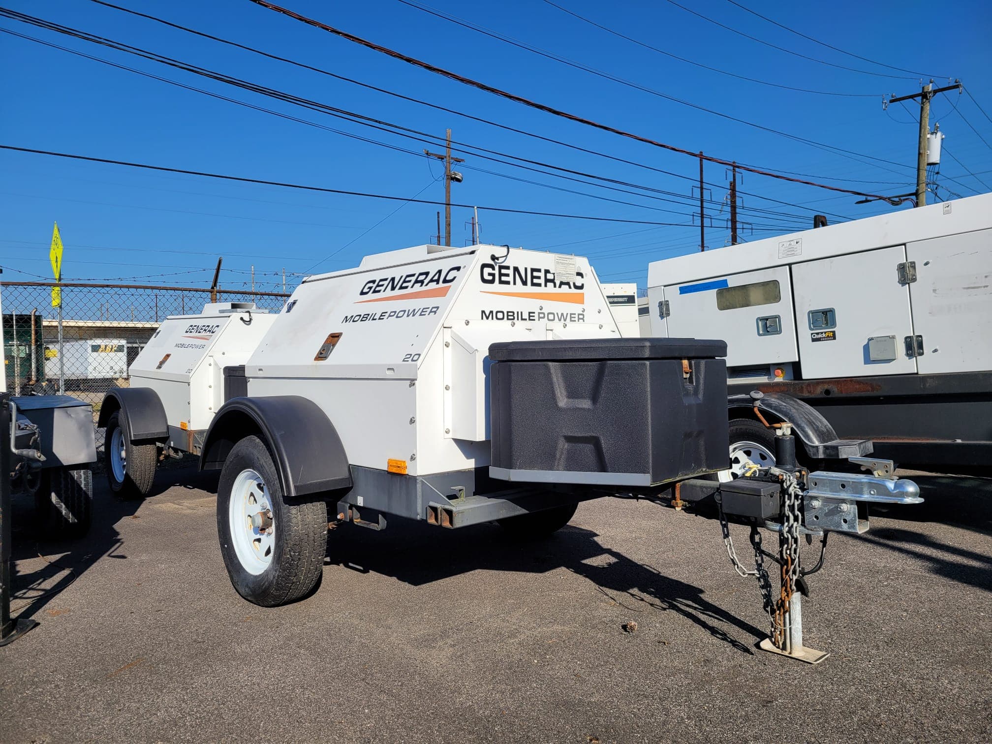 Used 20 kW Generac MLG20 Portable Diesel Generator – EPA Tier 4i